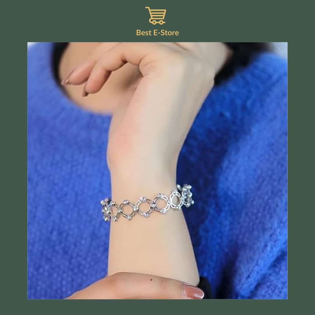 🎁 Den perfekte gaven: Konvertibel armring med glitrende CZ-glamour 💎