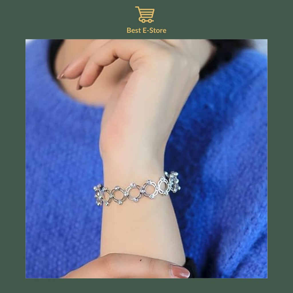 🎁 Den perfekta presenten: Konvertibel armring med gnistrande CZ-glamour 💎