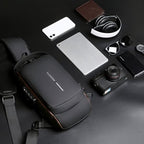 New Carbon Fiber Streamline Anti-Theft Sling Bag