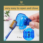 🎒 Portable Toothbrush Protectors: Colorful & Hygienic Travel Companions 🌟