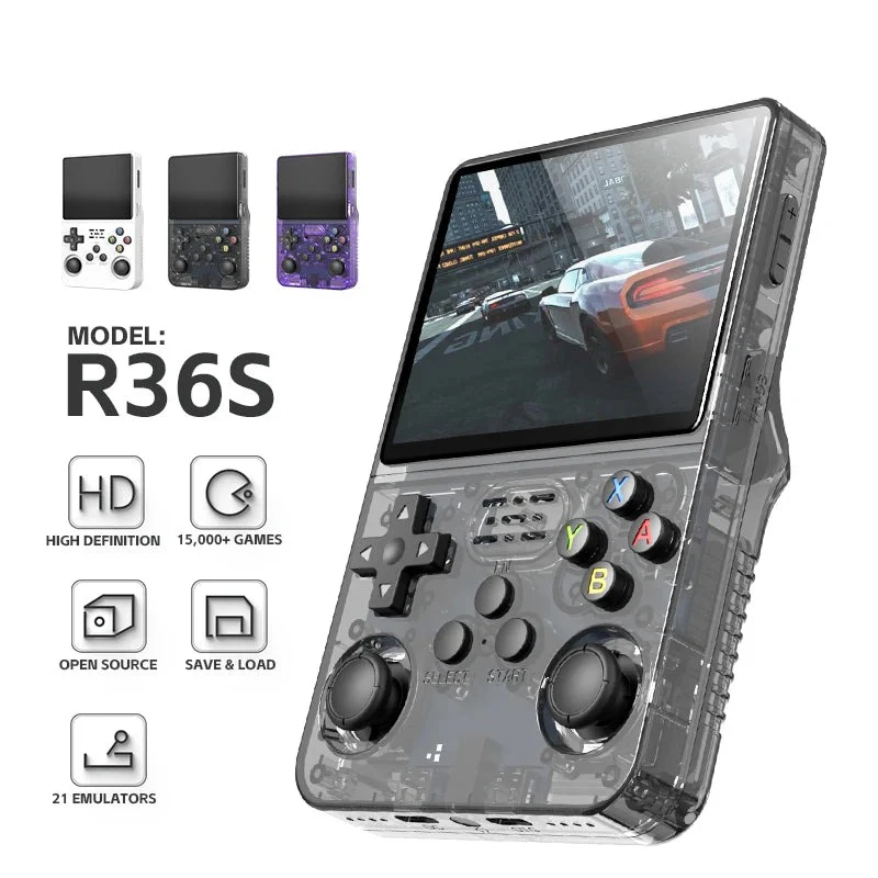 Retro Handheld Video Game Console
