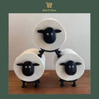 🐑 Black Sheep Toilet Paper Holder: Cute & Functional 🧻✨