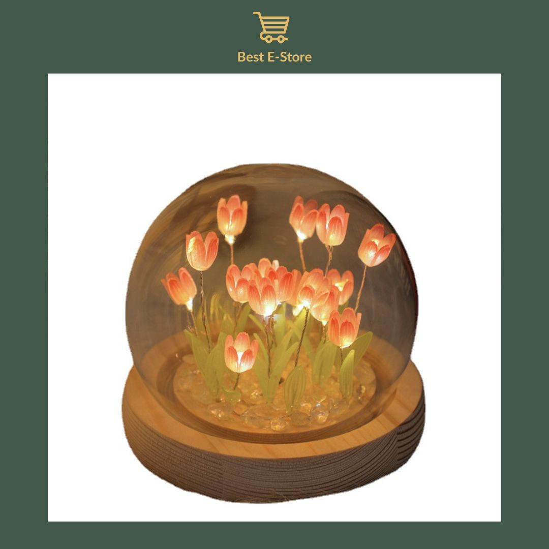 Betoverende tulpenlamp: Gezellige sfeer & perfect cadeau-idee ✨