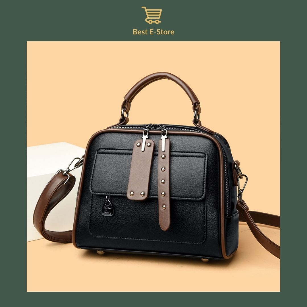 👜 Elegante Leder-Umhängetasche: Stilvoll & geräumig ✨