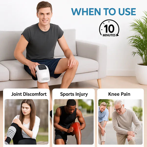 Electric Heating Knee Massager