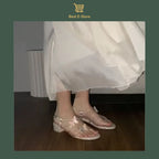 Milky White Sequined Shoes – Shine in Comfort & Style 👟
