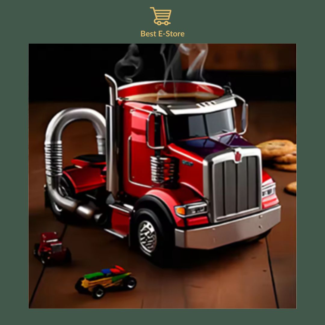 🚛 Semi-Truck Coffee Mug: Perfect Gift for Truck Lovers ☕