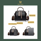 👜 Elegante leren schoudertas: Stijlvol en ruim ✨