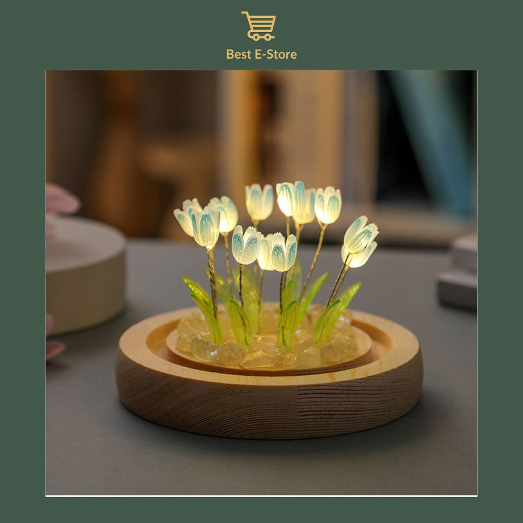 Bezaubernde Tulpenlampe: Gemütliches Ambiente & perfekte Geschenkidee ✨