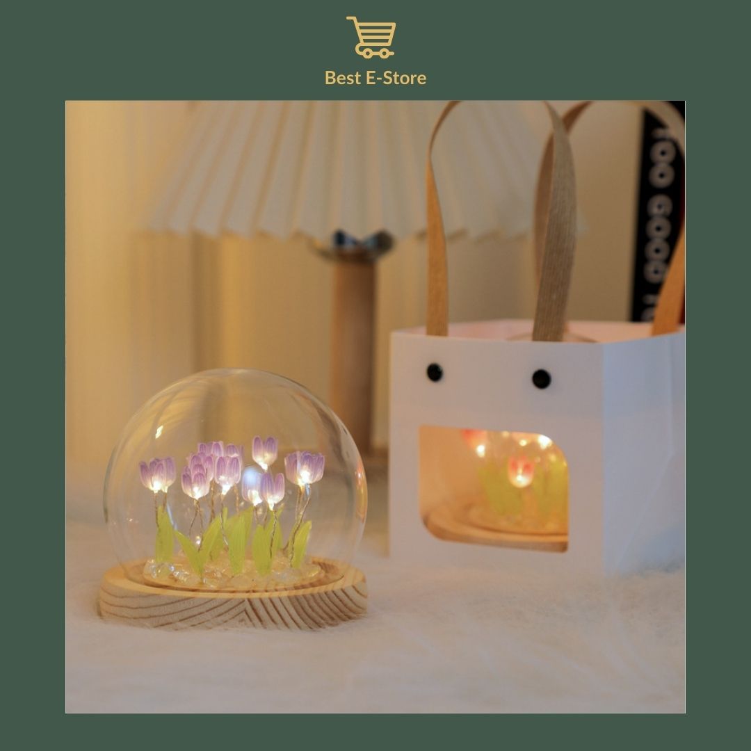 Betoverende tulpenlamp: Gezellige sfeer & perfect cadeau-idee ✨