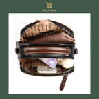 👜 Elegante Leder-Umhängetasche: Stilvoll & geräumig ✨