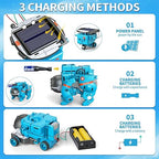 STEM Projects for Kids Ages 8-12, Science Kits, Solar Space Toys Gifts for 8 9 10 11 12 Year Old Teen Boys Girls, 120Pcs STEM Building Robots Toys for Teenage Ages 8 9 10 11 12