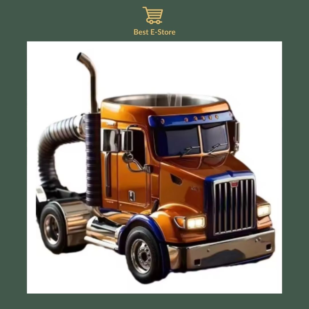 🚛 Semi-Truck Coffee Mug: Perfect Gift for Truck Lovers ☕