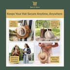 🧲 Strong Magnetic Hat Clip: The Perfect Travel Companion
