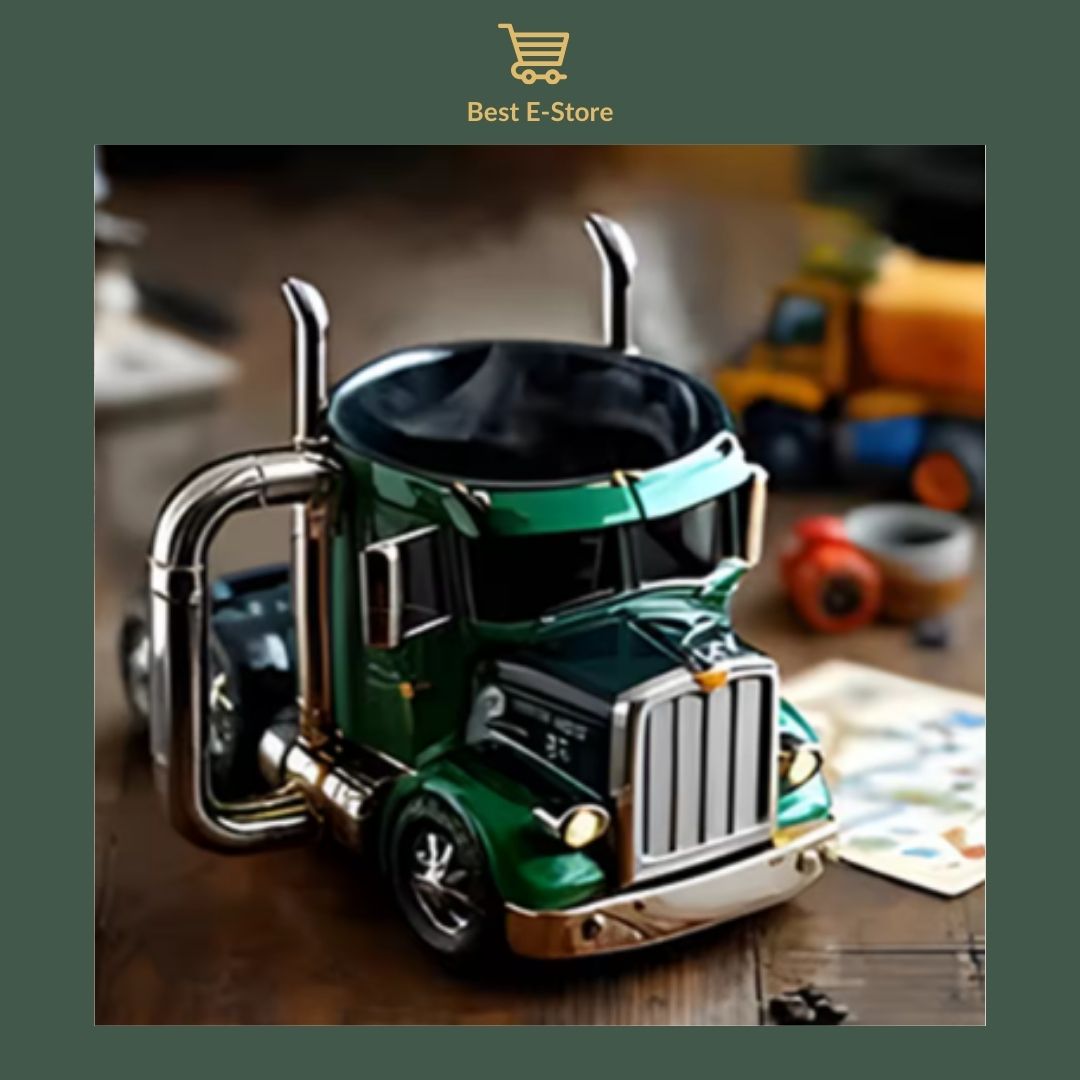 🚛 Semi-Truck Coffee Mug: Perfect Gift for Truck Lovers ☕