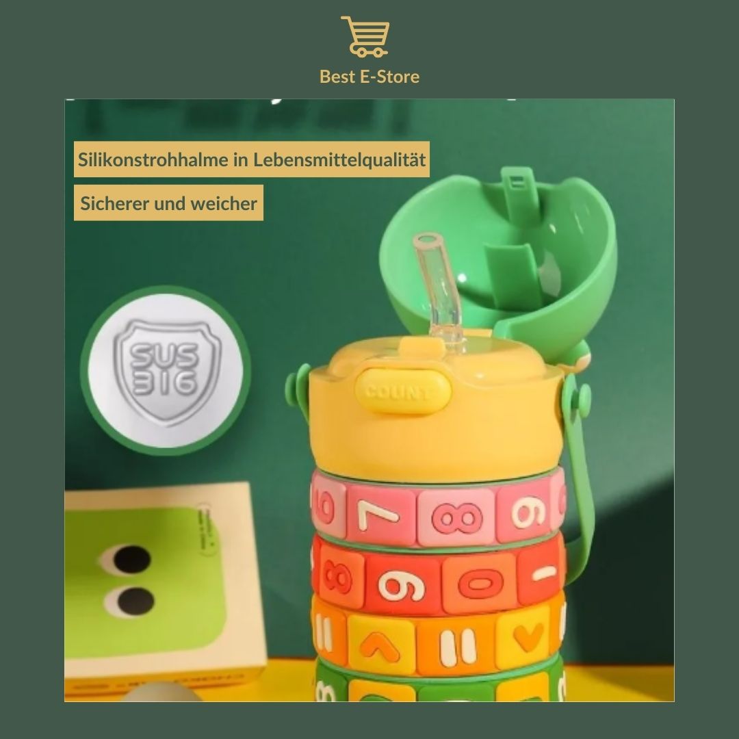 🎒 Intelligente Trinkflasche für Mathe: Lernen und dabei hydriert bleiben 💡