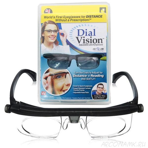 Dial Vision Adjustable Eyeglasses