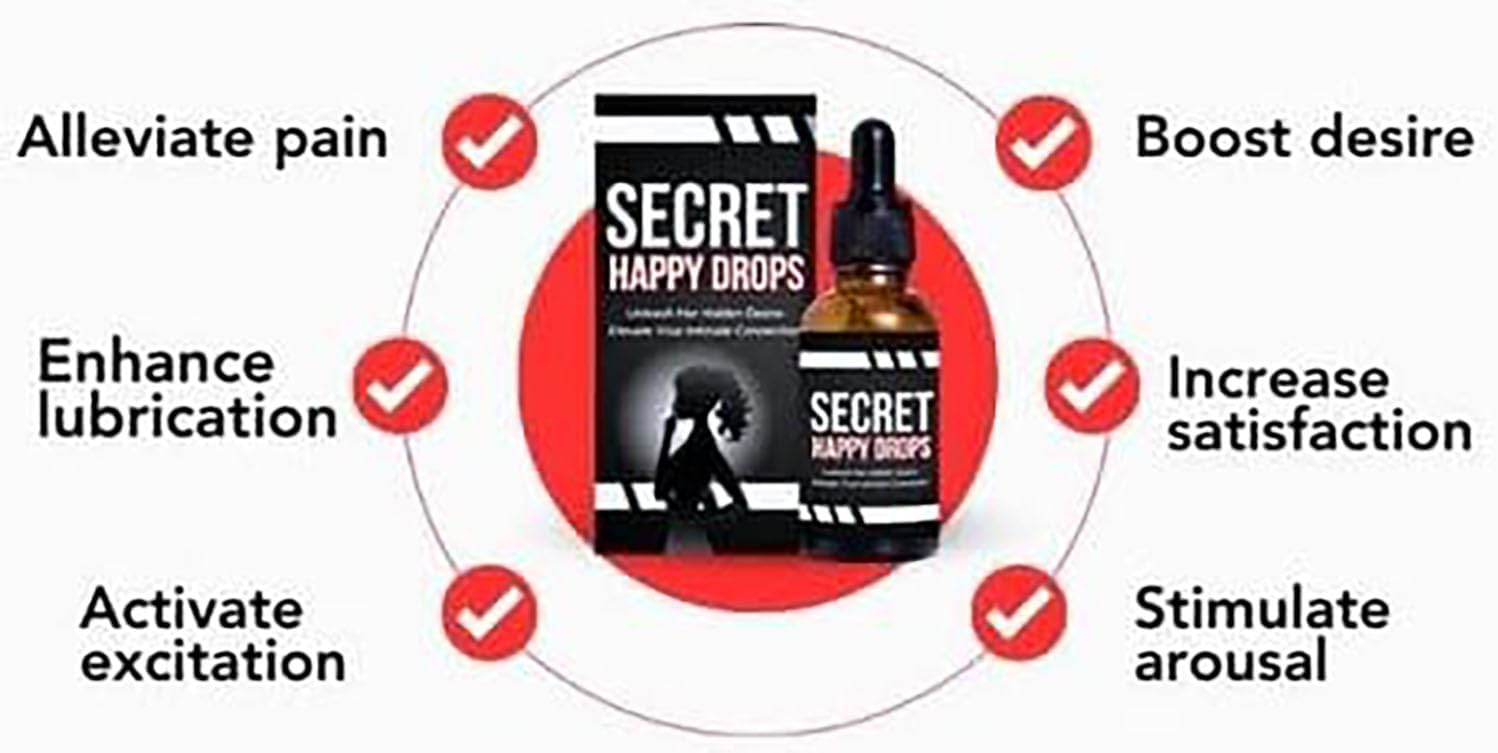 Secret Happy Drops Pleasure Peak Oral Drops for Women Best experience
