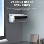 Portable Rechargeable Wall Mounted Air Conditioner Fan No Drilling