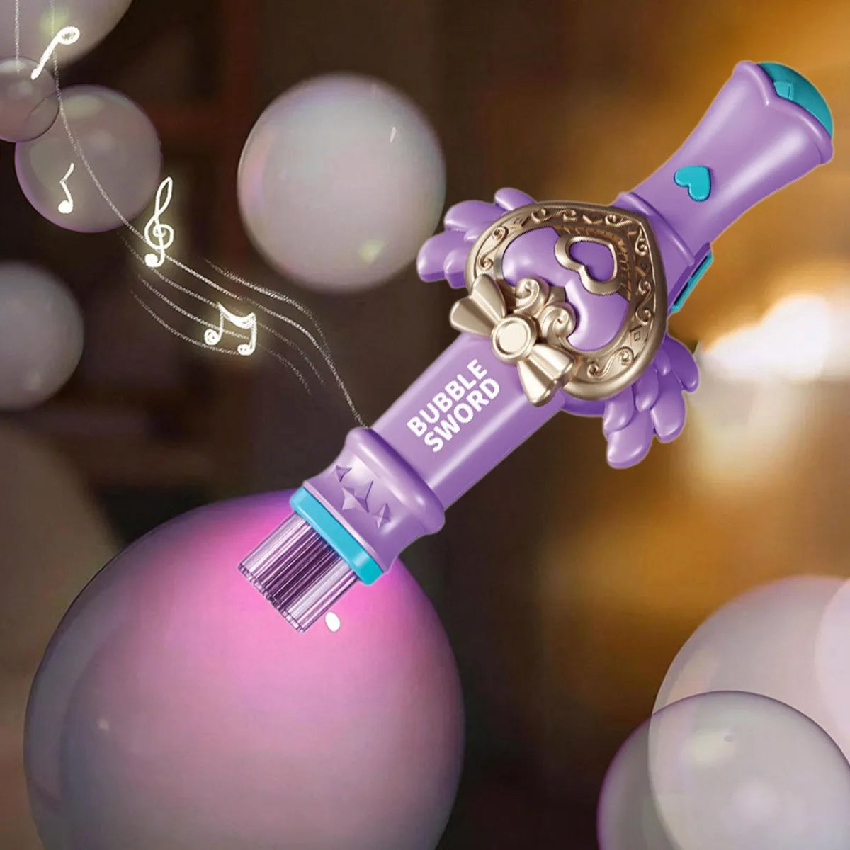 Electric Princess Wand Colorful Smoke Bubble Stick