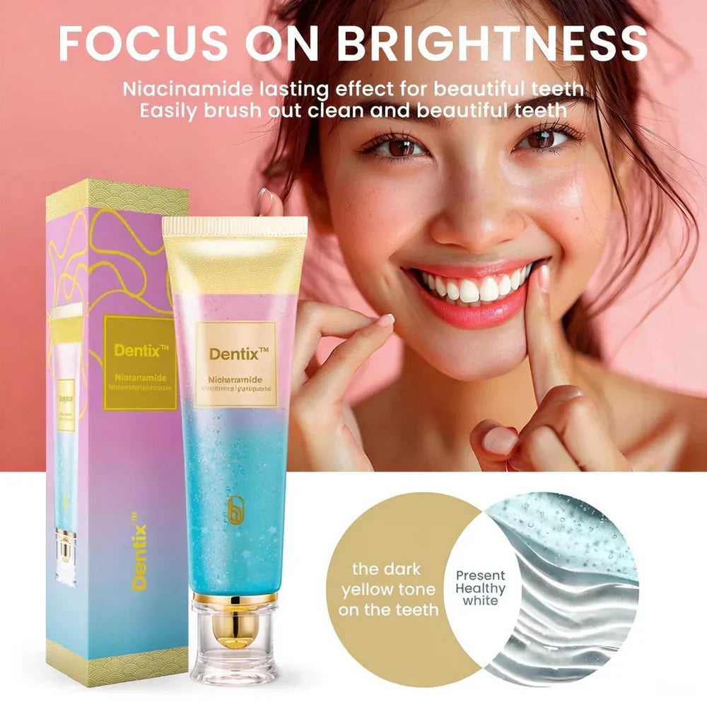 Niacinamide Whitening Toothpaste For Healthier, Whiter Teeth