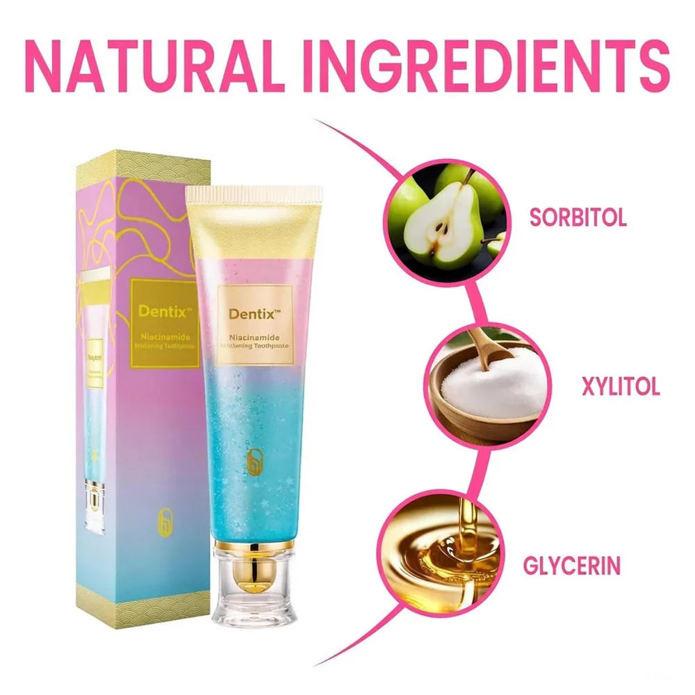 Niacinamide Whitening Toothpaste For Healthier, Whiter Teeth