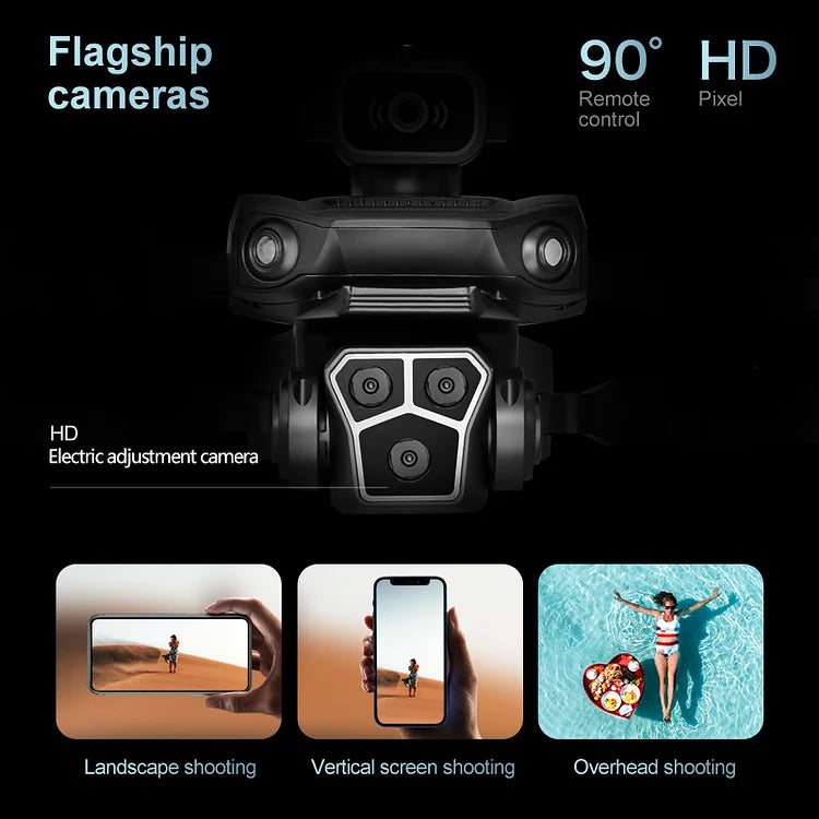 🚁 4K HD Camera Drone – Perfect for Travel, Photography & Gifting 📦 Foldable · Easy to Fly · Long Battery Life【✨ Limited Time Offer: 50% OFF – Perfect Gift for Tech Lovers! 🎁】