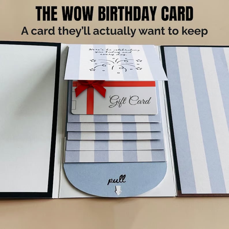 ⏰LAST DAY 50% OFF - 🎅✨Handmade Christmas Gift Card Holder