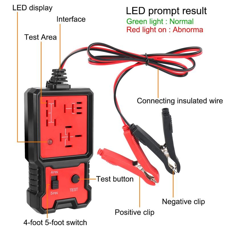 💪SELLING FAST! 49% OFF🚗Automotive Relay Tester Tool