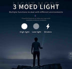 LED Flashlight, USB Rechargeable