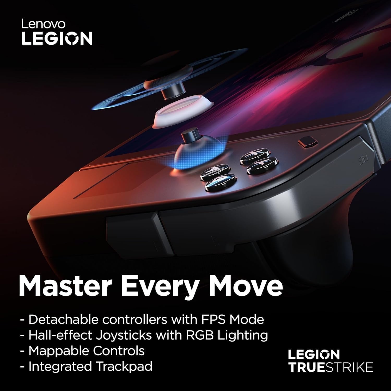 Lenovo Legion Go Handheld Gaming with Carry Bag, 8.8"