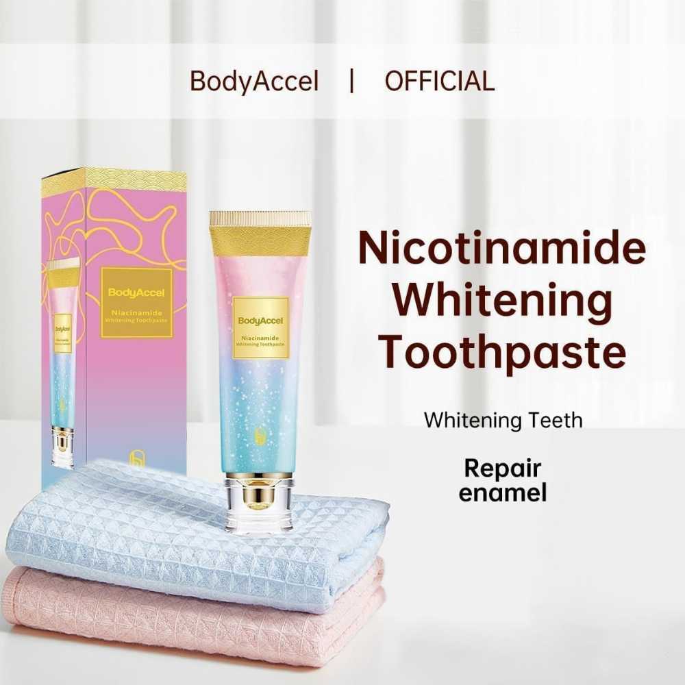 Niacinamide Whitening Toothpaste For Healthier, Whiter Teeth