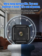 AS03 Smart WiFi Security Camera – 1080P HD, Night Vision, Motion Detection, Low Power