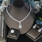 Ladies' Banquet Party Jewelry Four-Piece Set