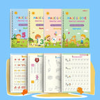 Magic Writing Book- Reusable Handwriting Practice with Disappearing Ink 4pc Set