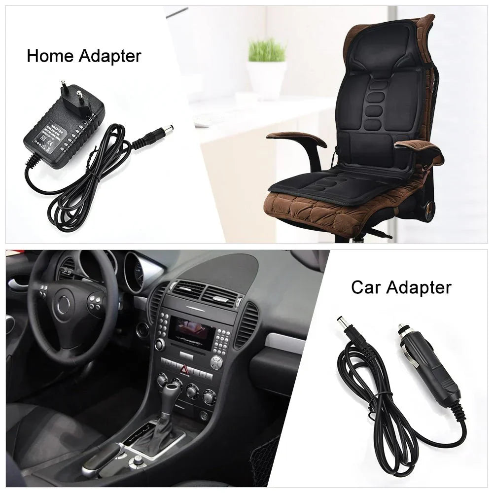 MASSAGE SEAT TOPPER – FULL-BODY RELAXATION WITH HEAT THERAPY